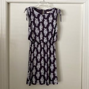Ann Taylor Loft Purple Dress size S